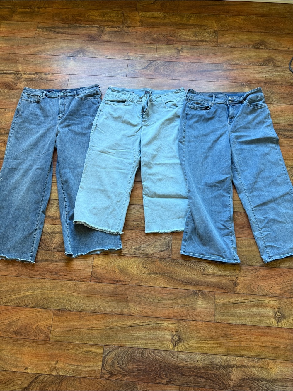 NYDJ Women's Flare & Wide Leg Jeans - Light Blue, Medium Blue, Dark Blue